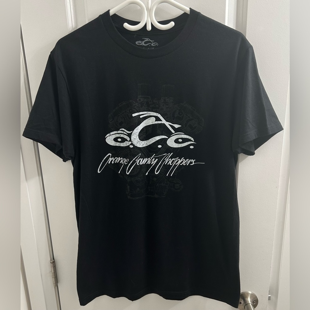 Orange County Choppers Men’s Black T-shirt - Size M (Like New)